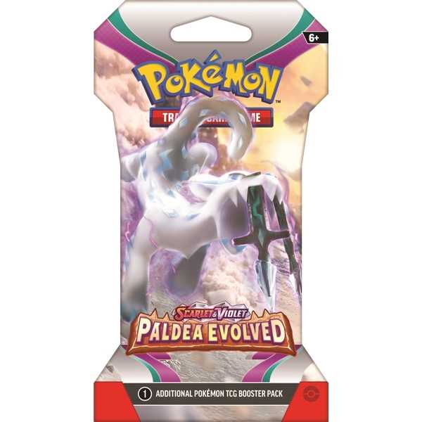 Pokémon TCG: Paldea Evolved Sleeved Booster Display