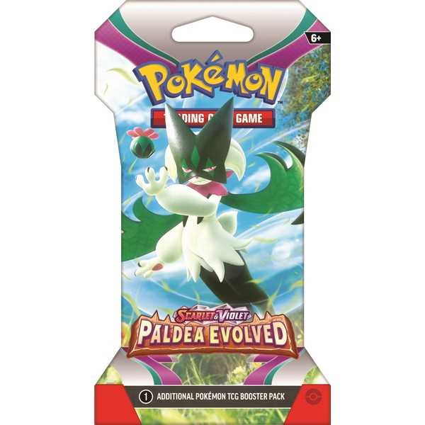 Pokémon TCG: Paldea Evolved Sleeved Booster Display