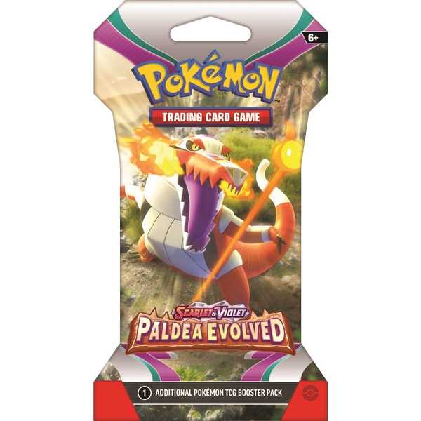 Pokémon TCG: Paldea Evolved Sleeved Booster Display