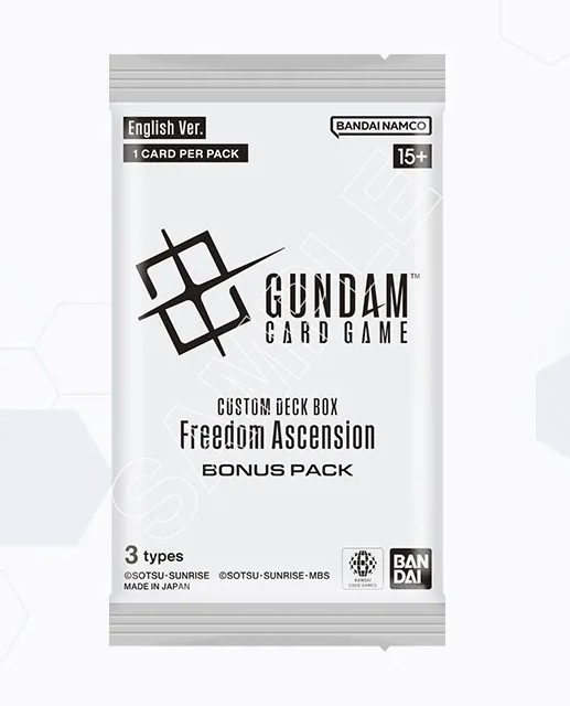 Gundam Card Game: Deck Build Box Freedom Ascension [SC01]