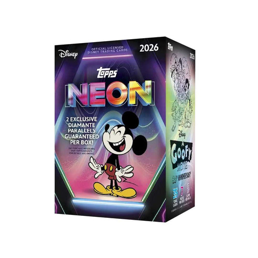 Topps 2026 Disney Neon ENT Value Box