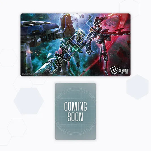 Gundam Card Game: Official Playmat and Card Set [Mobile Suit Gundam 00]