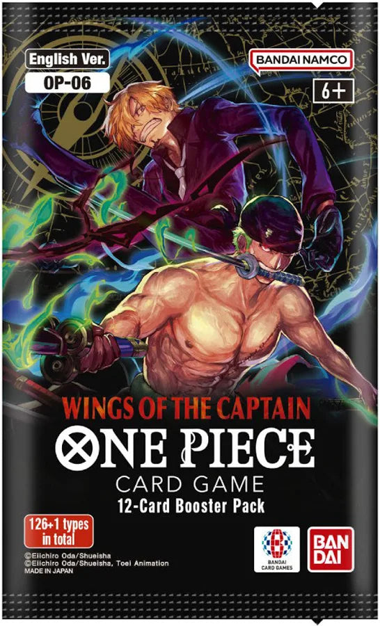 One Piece TCG: OP06 - Wings of the Captain - Booster Pack